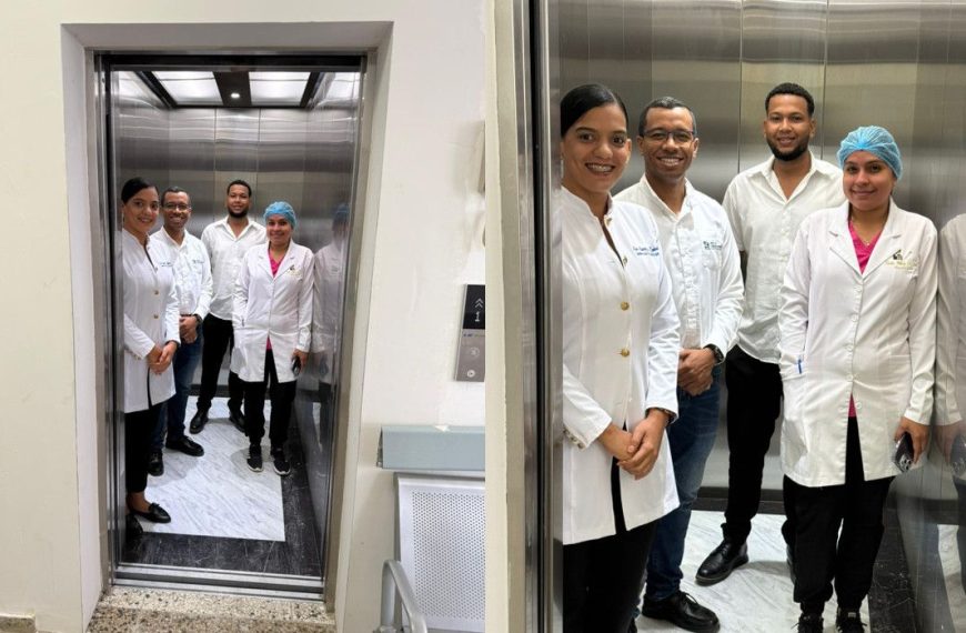 Hospital Manuel de Luna inaugura su primer ascensor tras décadas de espera