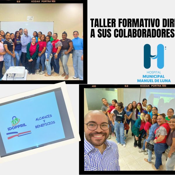 Hospital fortalece conocimientos de su personal sobre seguridad social con taller impartido por IDOPRIL.