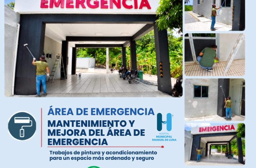 Hospital Manuel de Luna realiza trabajos de renovaci&oacute;n en el &aacute;rea de Emergencia